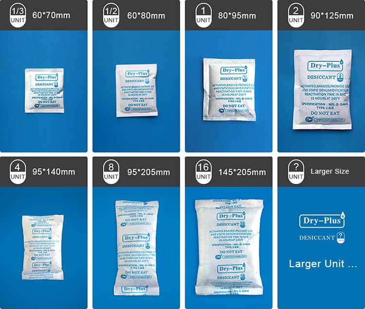 High efficiency desiccant clay