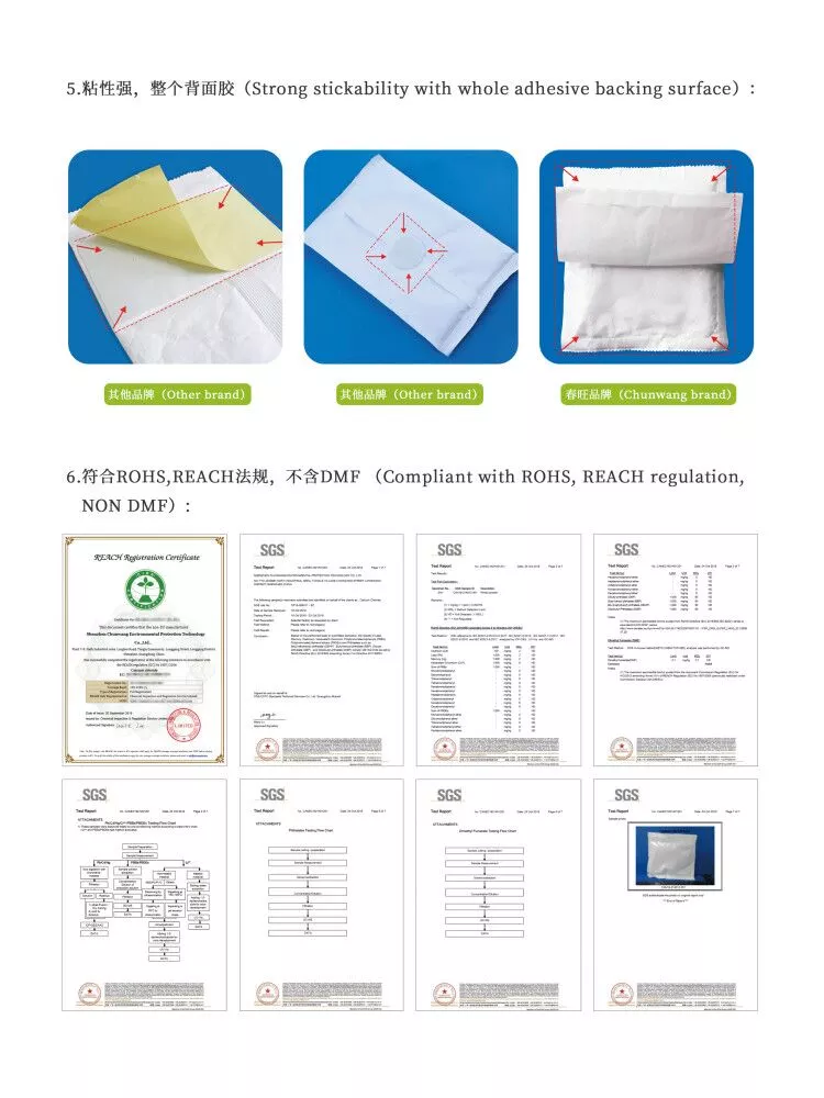High Absorption Desiccant Packs Moisture Absorbing Packet