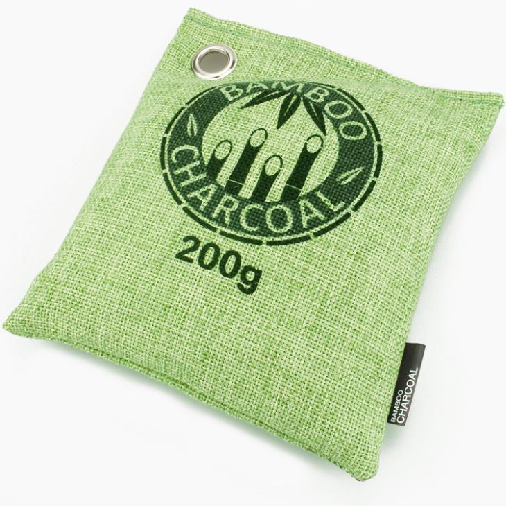 Green Bamboo Charcoal Bag Air Freshener