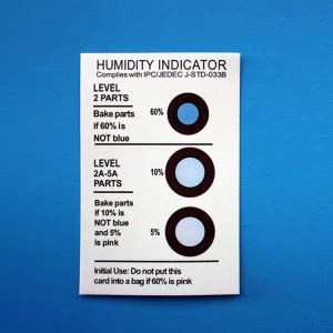 Various Dots Humidity Indicator Cards
