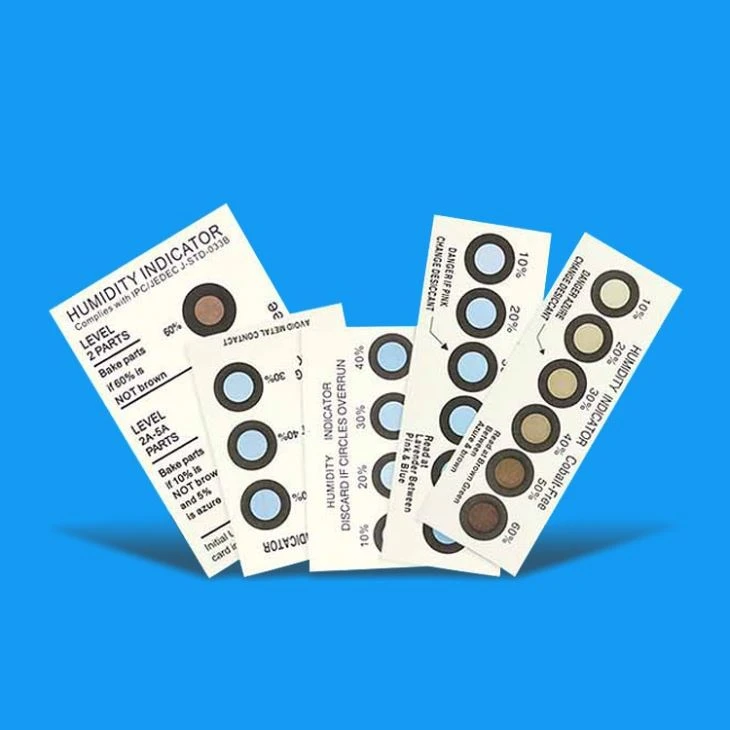 Humidity Indicator Card With Level 5-10-60