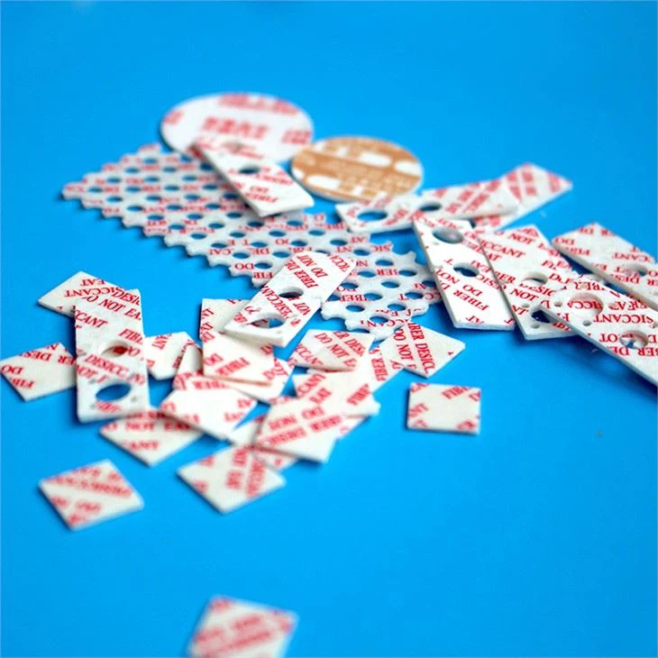 Custom Fiber Desiccant Pads Custom Fiber Desiccant Pads